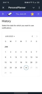 PersonalPlanner 4