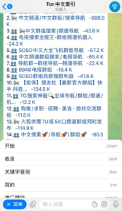 TON中文索引 4