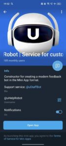 uHelpRobot | Service for customer support and communication 4