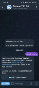 Testgiver TON Bot 1