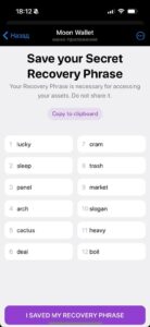Moon Wallet 1