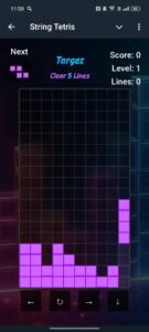 String Tetris 4