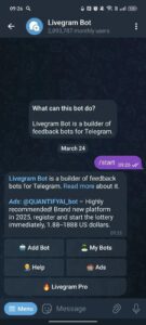 Livegram Bot 1