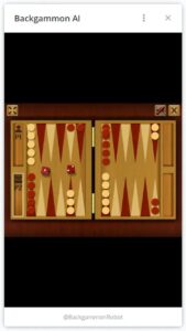 Backgammon AI 1
