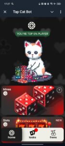 Tap Cat Bot 1