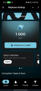 Neptune Airdrop 1