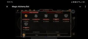 Magic Alchemy Bot 4