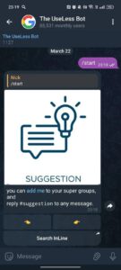 The UseLess Bot 2