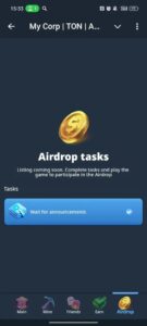 My Corp | TON | Airdrop | Play to Earn | Durov 5