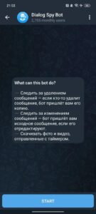 Dialog Spy Bot 1