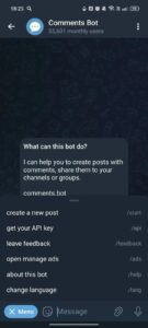 Comments Bot 2