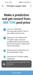 The Open League: Liquidity Pools 4