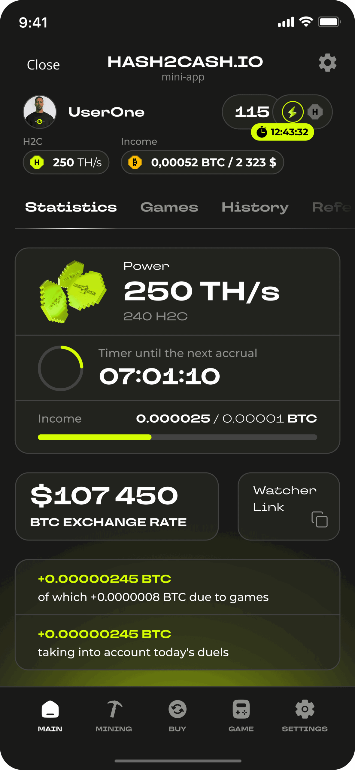 HASH2CASH ⛏️ 1