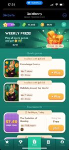 QuizBunny 1
