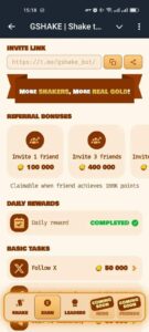 GSHAKE | Shake to Earn 6