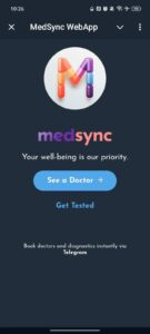 MedSync WebApp 2