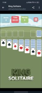 King Solitaire Game 2