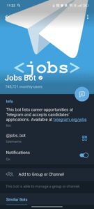 Jobs Bot 4