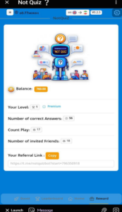 Not Quiz 2