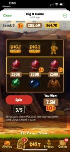 Dig It Game 1