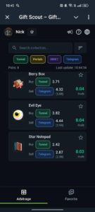 Gift Scout — Арбитраж подарков 4