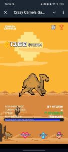 Crazy Camels Game 1