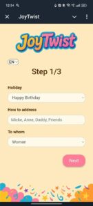 JoyTwist AI Greeting Cards 1