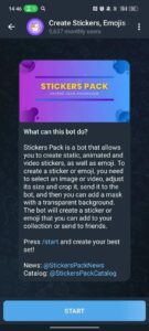 Create Stickers, Emojis and Emoji Font — Stickers Pack 👾 1