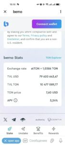 bemo | TON Staking | Liquid Staking | bmTON 5