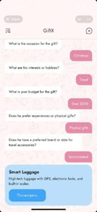 GiftX: AI Assistant 2