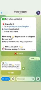 Stars Teleport 3