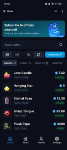 Gift Charts 1