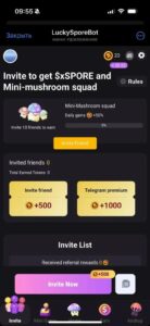 LuckySporeBot 1