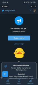 Telegram Ads [Ads Platform] 1