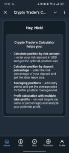 Crypto Traders Calculator 1