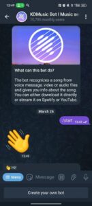 KDMusic Bot I Music search 1