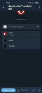 Synchronist Translator Bot 2