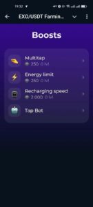 EXO/USDT Farming Bot APP 6