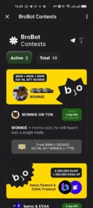 BroBot Contests 1