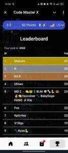 Code Master X 4
