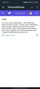 PersonalPlanner 1