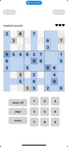 Play Sudoku 1