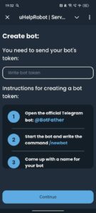 uHelpRobot | Service for customer support and communication 2