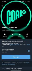 GOAL24 APP ✔ 4