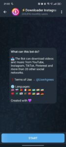 ⚡️Downloader Instagram, TikTok, Pinterest 4