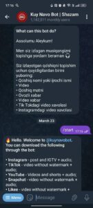 Kuy Navo Bot | Shazam 1
