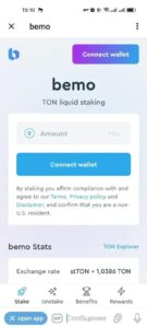 bemo | TON Staking | Liquid Staking | bmTON 6