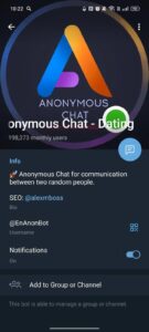 Anonymous Chat — Dating 3