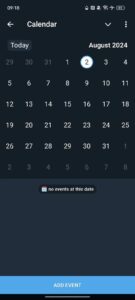 Calendar (@clndrrrbot) 3