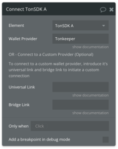 TON NoCode SDK 1